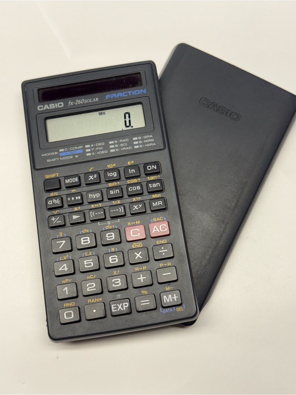 Casio fx-260solar fraction Calculator works perfectly